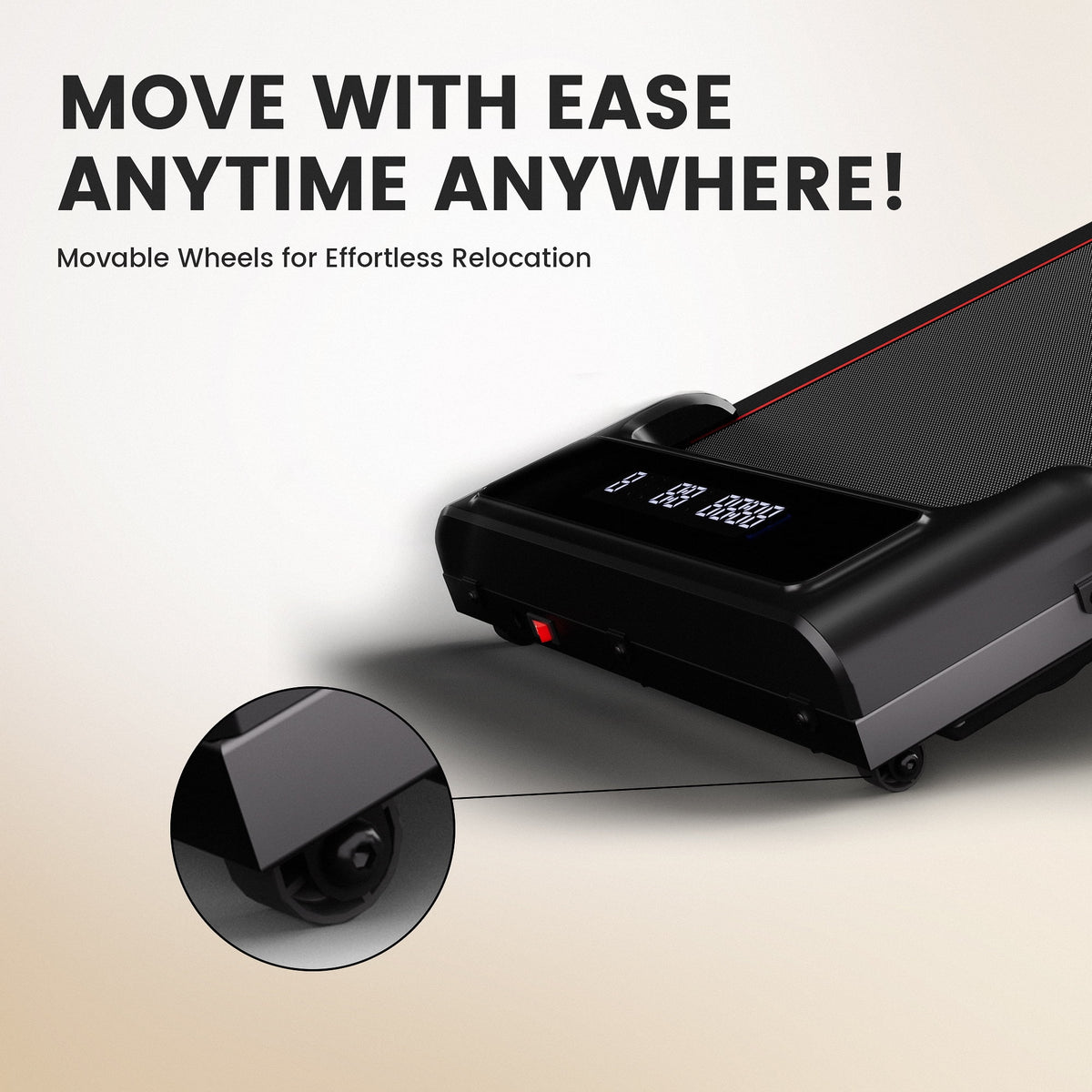 2.5HP Portable Electric Walking Pad Treadmill M89357
