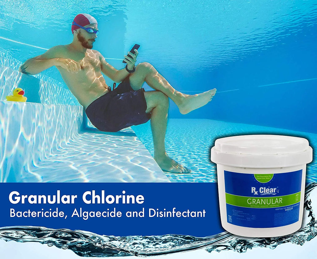 Granular Swimming Pool Chlorine 100 lbs Bucket K87071