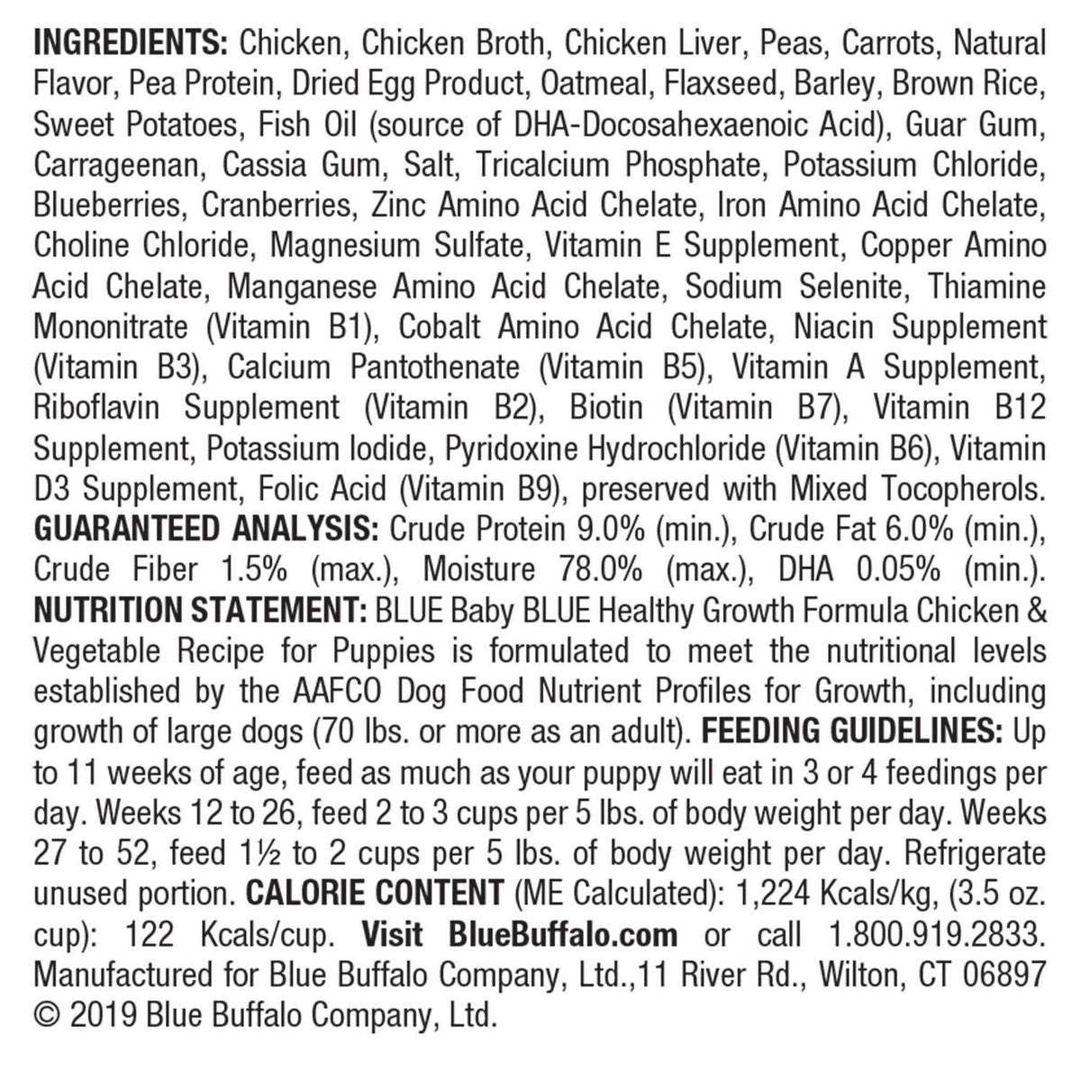 Natural Puppy Wet Dog Food Q69010