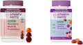 Organic Women's and Toddler Multivitamin Gummies with Probiotics, Omega 3, Vitamins D3, B12, C, A, K, Zinc, Gluten Free, 120 and 60 Count K225