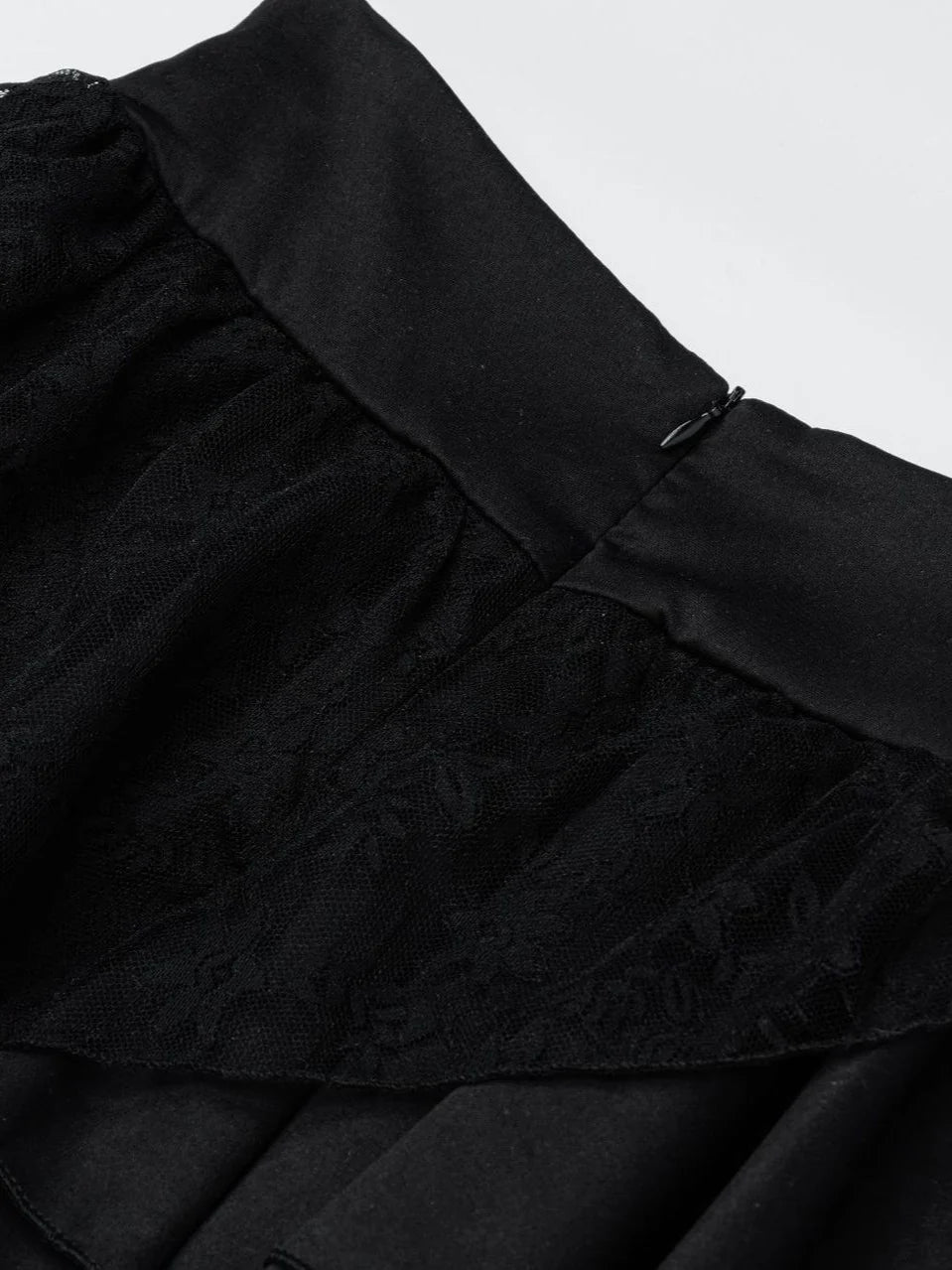 Vintage Gothic Lace Irregular Skirt V5966