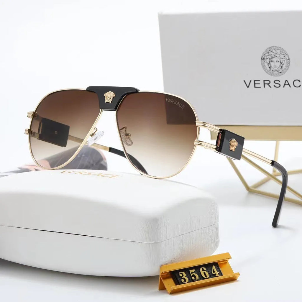 Fashion Lion Head Temple Sunglasses Y760
