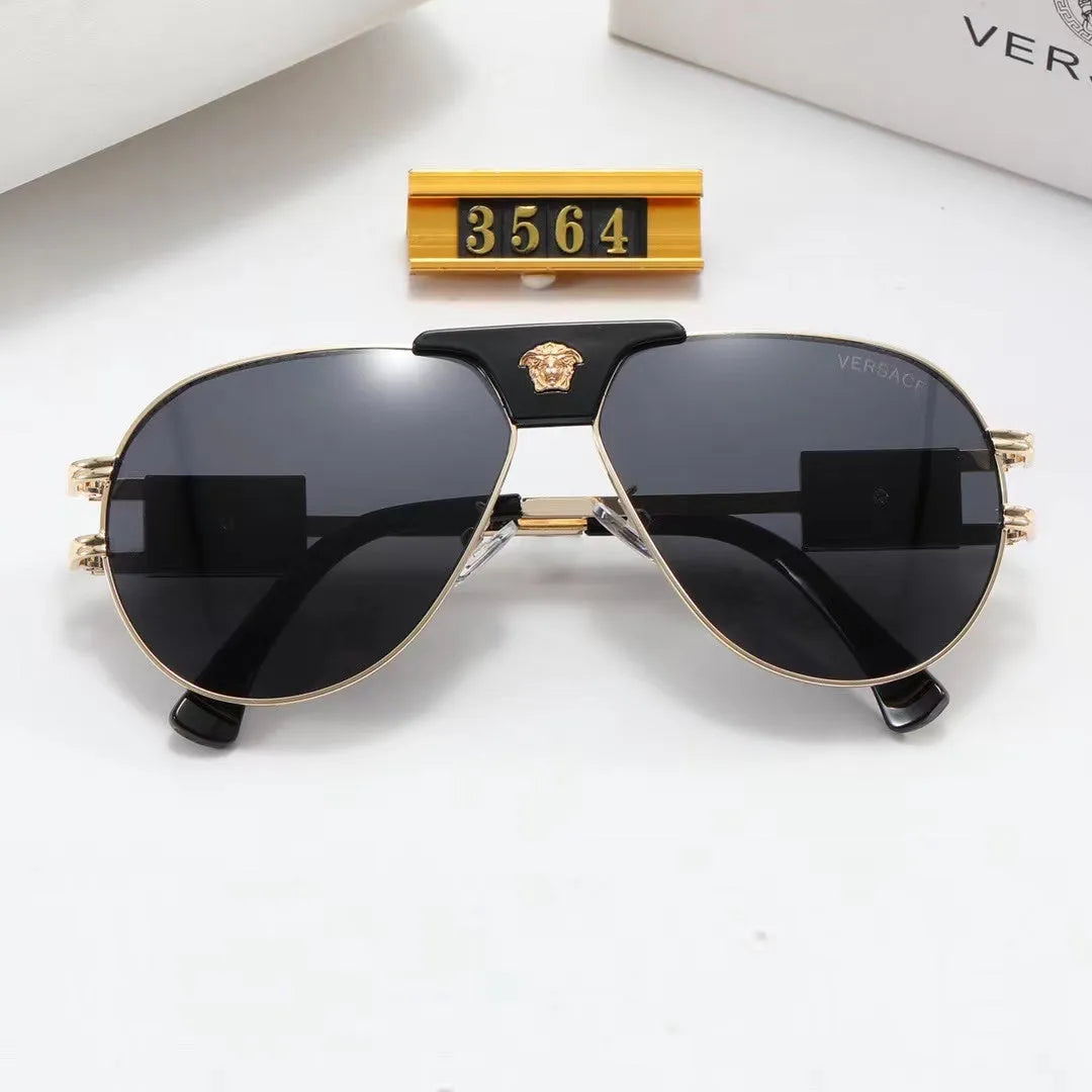 Fashion Lion Head Temple Sunglasses Y760