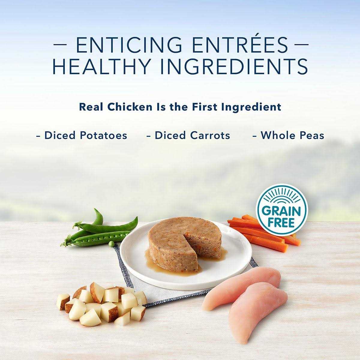 Grilled Chicken Flavor Pate Small Breed Dog Food N246667