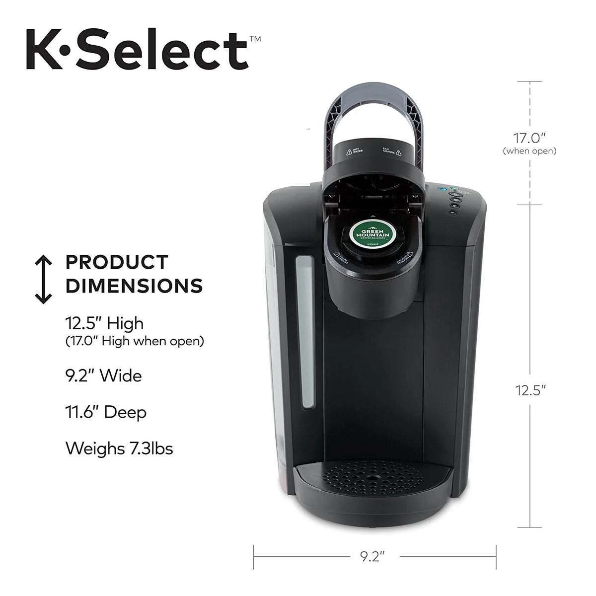 Single-Serve K-Cup Pod Coffee Maker N84563