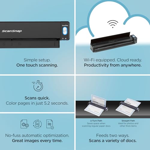 Black Portable Scanner E270
