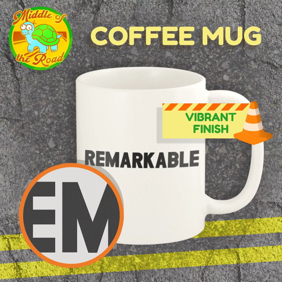 11oz Ceramic White Coffee Mug J28336