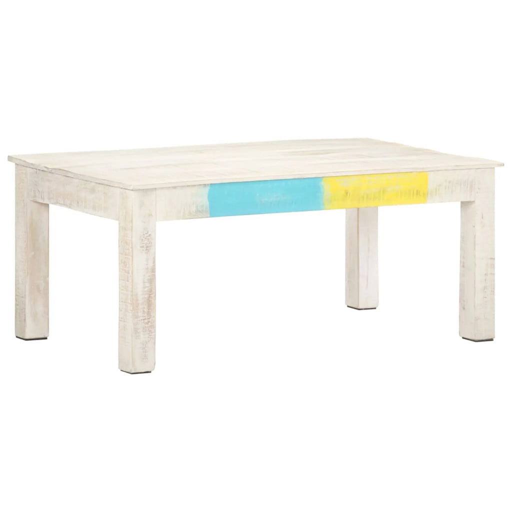 White Mango Wood Coffee Table O83746