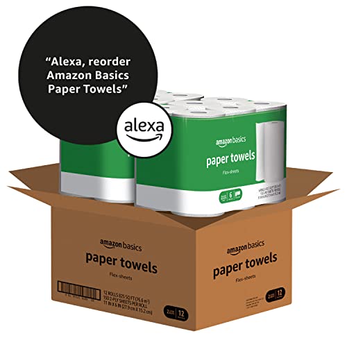 2-Ply Paper Towels, 12 Rolls F93914