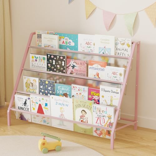 4 Tier Metal Kids Bookshelf H9234