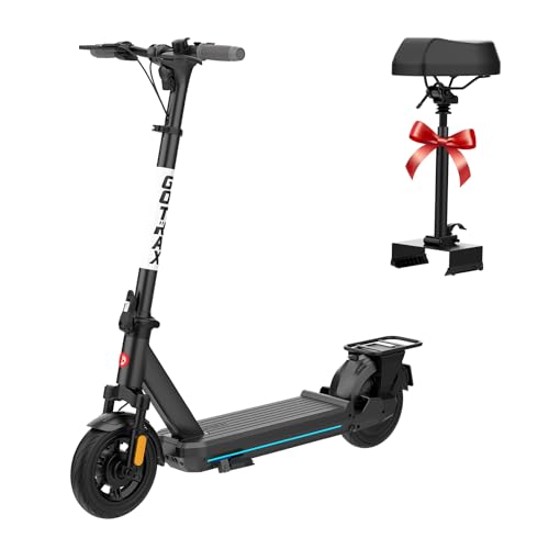Electric Scooter with 10" Pneumatic Tire Foldable Y329655
