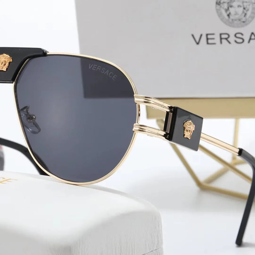 Fashion Lion Head Temple Sunglasses Y760