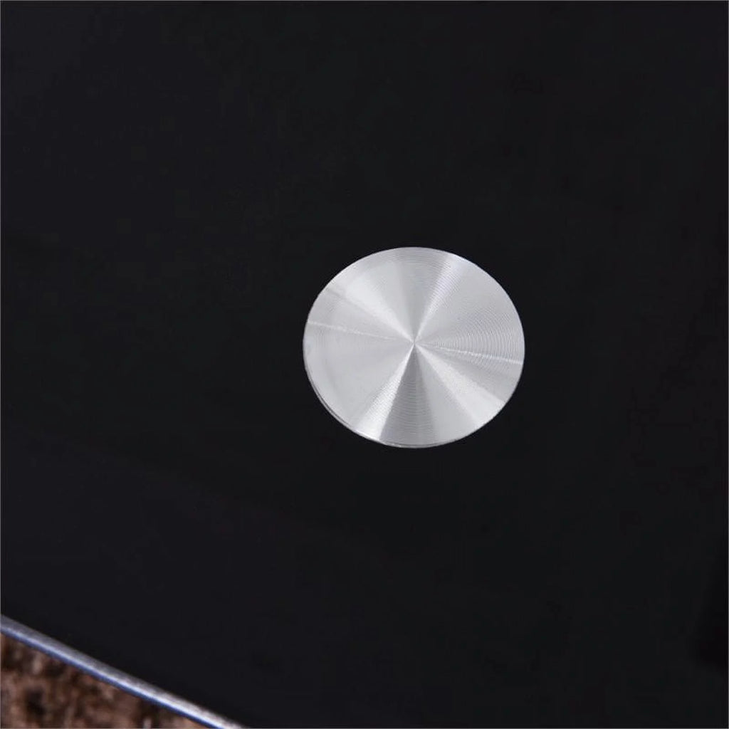 Black Tempered Glass Oval Coffee Table B3691